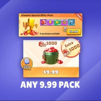 9.99 Packs Standard
