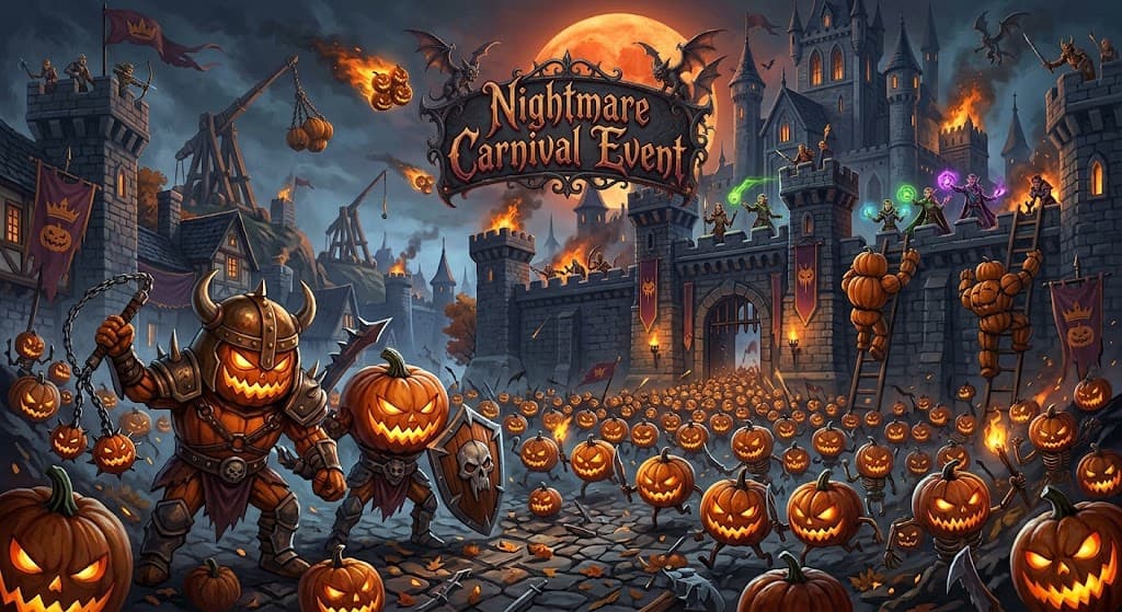Dark War's Nightmare Carnival: A Guide to Free Skins and Spooky Rewards