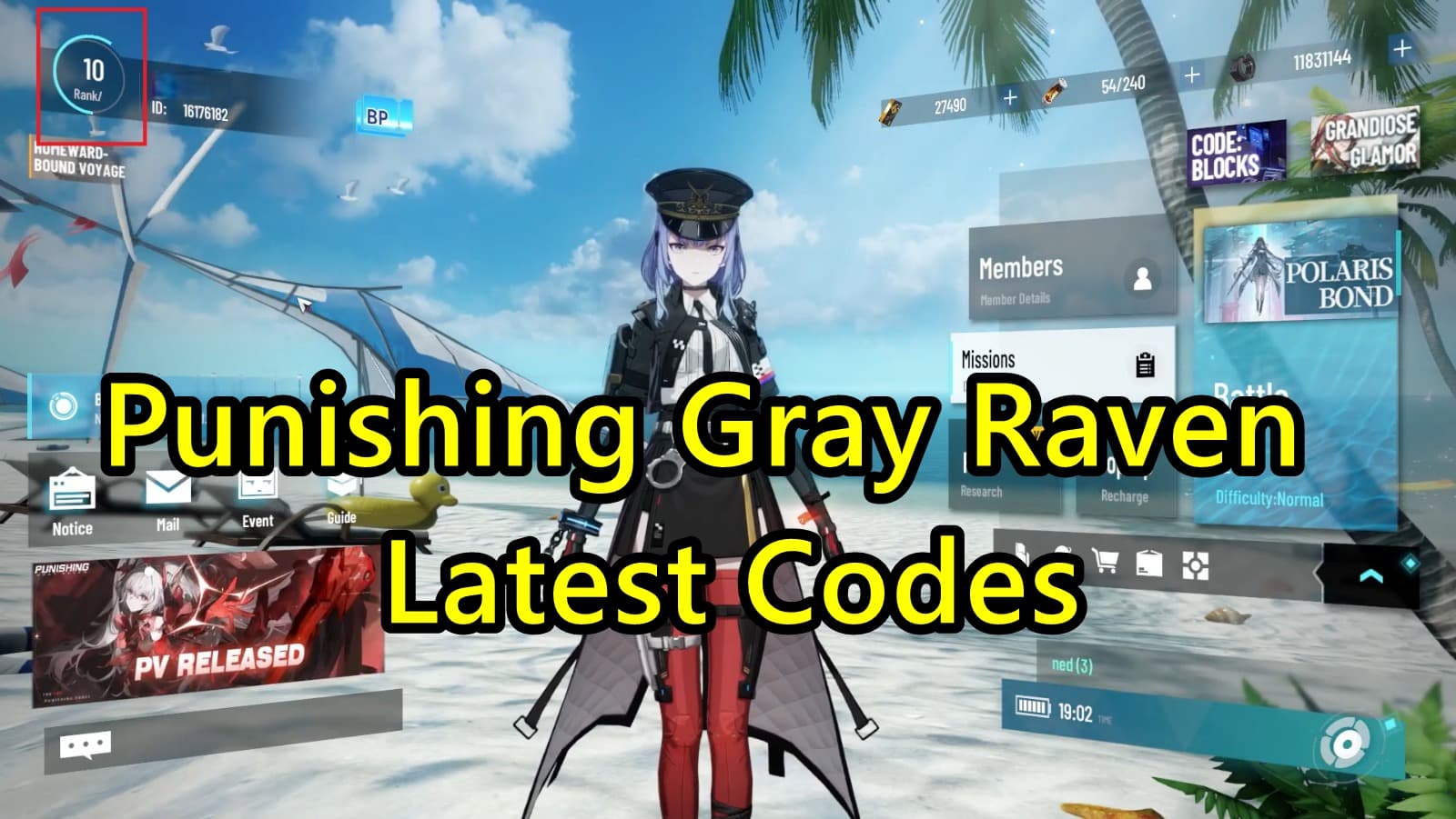 Punishing Gray Raven: All Working Codes for September 2026